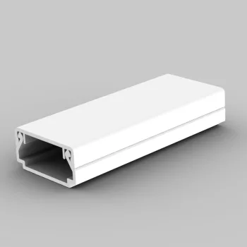   KOPOS ELEKTRO - LHD 20X10HF HD - Vezetékcsatorna Műa csatorna  20x10mm tetővel fehér halogémentes 2m 60m/cs