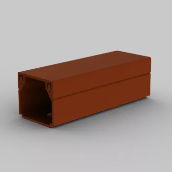   KOPOS ELEKTRO - LHD 20X20 TD - Vezetékcsatorna Műa csatorna  20x20mm tetővel 2m sötét barna, 48m/cs anyagában szín