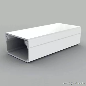   KOPOS ELEKTRO - LHD 25X15 P2 - Vezetékcsatorna Műa csatorna  25x15mm tetővel fehér 2m öntapadós 50m/cs
