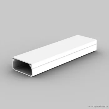   KOPOS ELEKTRO - LHD 32X15 P2 - Vezetékcsatorna Műa csatorna 32 x 15 mm tetővel fehér 2m öntapadós 80m/cs