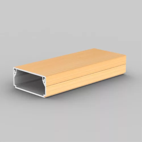 KOPOS ELEKTRO - LHD 40X20 I1 - Vezetékcsatorna Műa csatorna  40x20mm tetővel rózsaszín nyírfa 2m 12m/cs