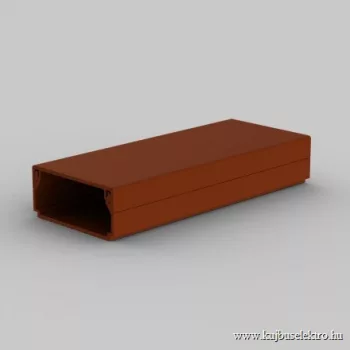   KOPOS ELEKTRO - LHD 40X20 TD - Vezetékcsatorna Műa csatorna  40x20mm tetővel 2m sötét barna, 24m/cs anyagában szín