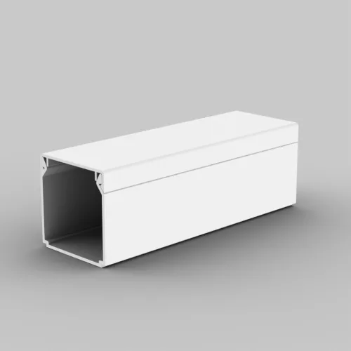KOPOS ELEKTRO - LHD 40X40HF HD - Vezetékcsatorna Műa csatorna  40x40mm tetővel Halogén mentes!!! fehér 2m 20m/cs