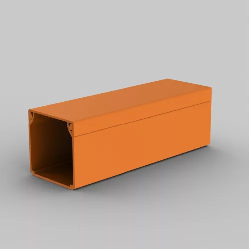 KOPOS ELEKTRO - LHD 40X40 SD - Vezetékcsatorna Műa csatorna  40x40mm tetővel 2m vil. barna, 20m/cs anyagában szín.