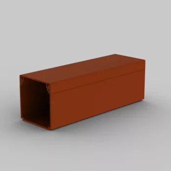   KOPOS ELEKTRO - LHD 40X40 TD - Vezetékcsatorna Műa csatorna  40x40mm tetővel 2m sötét barna, 20m/cs anyagában szín