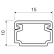 KOPOS ELEKTRO - LH 15X10 HC - Vezetékcsatorna Minicsatorna -2/176m