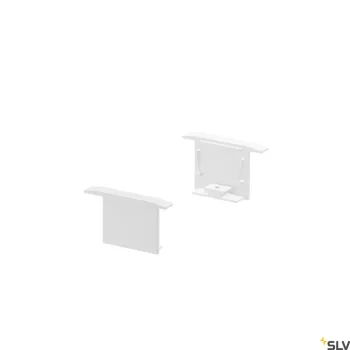   SCHRACK - GRAZIA 20 süllyesztett profil véglap, 2db, fehér for Recessed profile - LI1000557-
