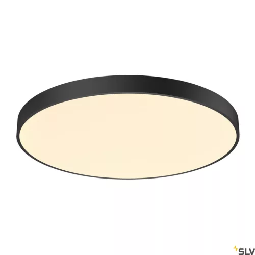 SCHRACK - MEDO 90 CW CORONA,TRIAC fekete 3000/4000K LED beltéri fali- és mennyezeti lámpa - LI1001878-
