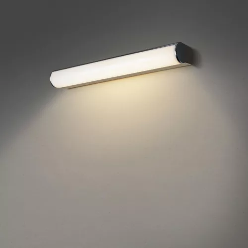 SCHRACK - MARYLIN, LED kültéri fali lámpa, króm, IP44, 3000K, 10W felületre szerelhető - LI1002190-