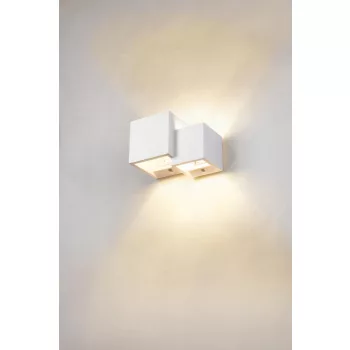 SCHRACK - PLASTRA WL CUBES 15W 230V IP20 fehér - LI1004733-