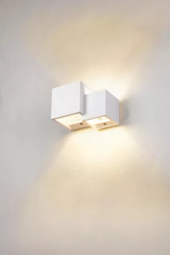 SCHRACK - PLASTRA WL CUBES 15W 230V IP20 fehér - LI1004733-