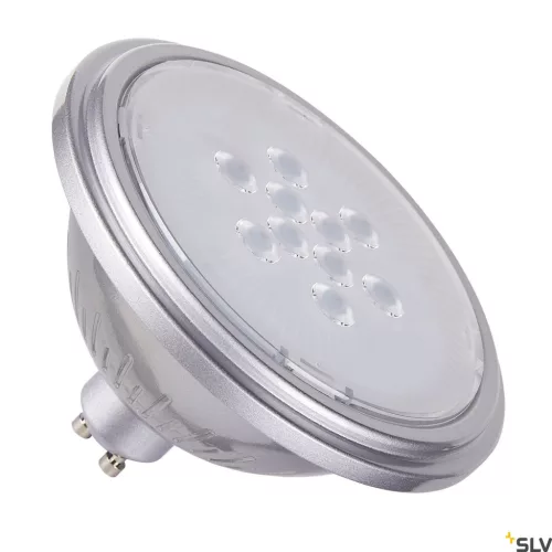 SCHRACK - QPAR111 GU10, LED fényf. ezüst 7W 2700K CRI90 25° - LI1005291-