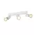 SCHRACK - PURI 2.0 Basic hosszú kerek 3 x max. 6W GU10 fehér Surface-mounted wall and ceiling light - LI1008234-