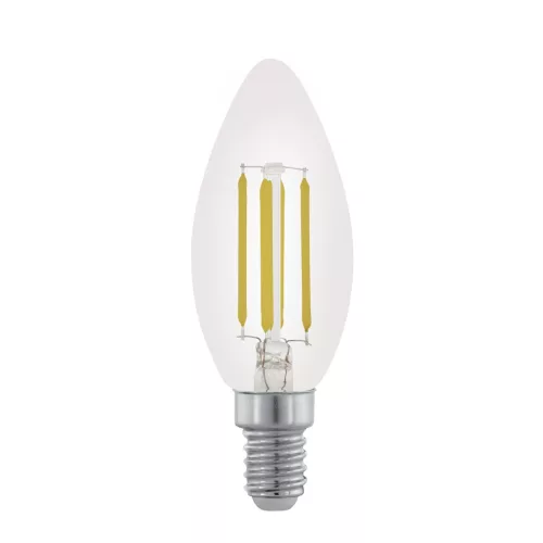 SCHRACK - LM-E14-LED FILAMENT gyertya- 4W/350lm 2700K 1STK - dimm  - LI110025--