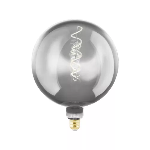 SCHRACK - LM-E27 LED nagy méretű E27 4W/50LM dimm Gőzölt üveg, króm színű - LI110095--