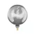 SCHRACK - LM-E27 LED nagy méretű E27 4W/50LM dimm Gőzölt üveg, króm színű - LI110095--
