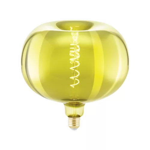 SCHRACK - LM-E27 LED nagy méretű E27 4W/40LM dimm Gőzölt üveg, arany színű - LI110099--