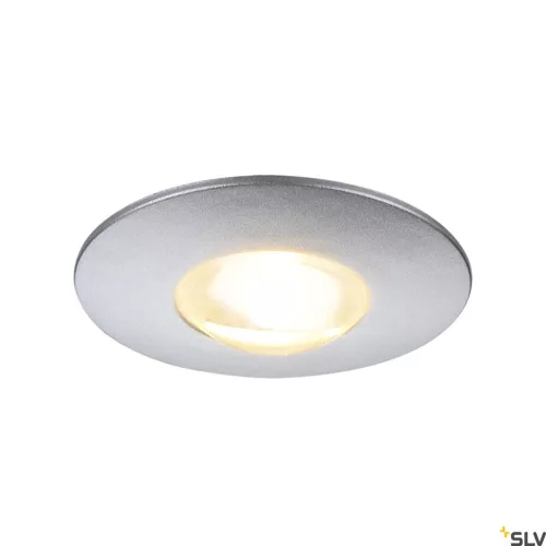 SCHRACK - DEKLED, LED, kerek, 1W 3000K, 90lm, ezüst - LI112242--