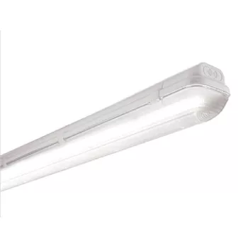   SCHRACK - Linda Basic LED 1x19W, 4000K, 2805lm, IP65, szürke, L=1270mm Műanyag kapcsok, 21W teljesítményfelvétel - LI2JL58762