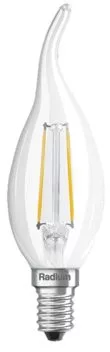 SCHRACK - RL-CA40 4W 827 470lm 230V E14 Filament klar LED candle lamp - LI43820079