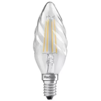   SCHRACK - RL-CW40 4W 827 470lm 230V E14 Filament klar LED candle lamp - LI44020188