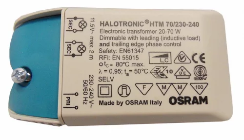 SCHRACK - Elektronikus transzformátor, 70W, 230V/12V - LI5ZHTM70-
