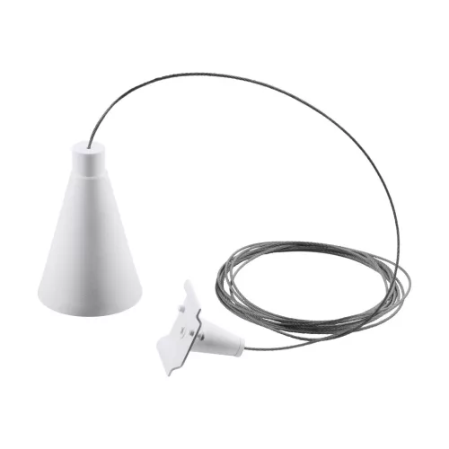 SCHRACK - 3-fázisú köteles függeszték, műanyag, fehér kötél  - LI60157---