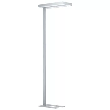   SCHRACK - Garabella 72W 10500lm 4000K direkt/indirekt dimmelhető + érzékelő, ezüst, LED állólámpa - LI67118---