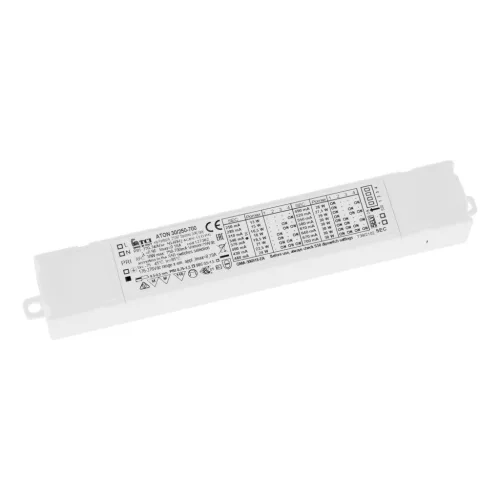 SCHRACK - LED meghajtó TCI ATON 30W 250-700mA Áramgenerátoros tápegység, "dip-switch"-csel választható kimeneti áramértek - LI67998---
