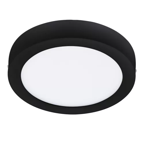 SCHRACK - FUEVA-Z DL 16,5W 2250lm CCT  Ø210, fekete falon kívüli lámpa Zigbee funkcióval - LI900108--
