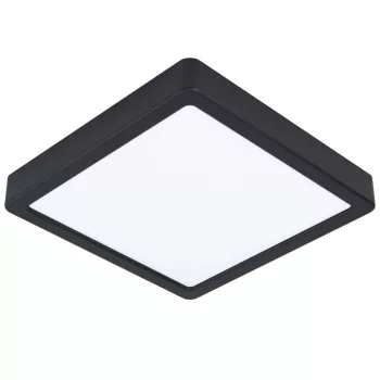   SCHRACK - FUEVA-Z DL 16,5W 2250lm CCT  210x210, fekete falon kívüli lámpa Zigbee funkcióval - LI900109--