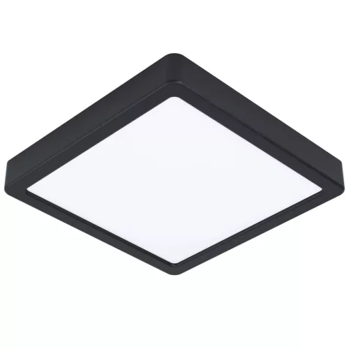 SCHRACK - FUEVA-Z DL 16,5W 2250lm CCT  210x210, fekete falon kívüli lámpa Zigbee funkcióval - LI900109--