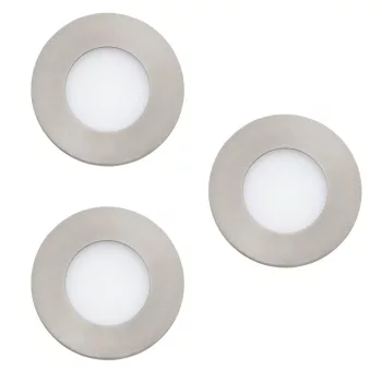   SCHRACK - FUEVA DL SetX3 3X2,8W 1170lm CCT nikkel sülly. lámpa Zigbee funkcióval - LI900111--