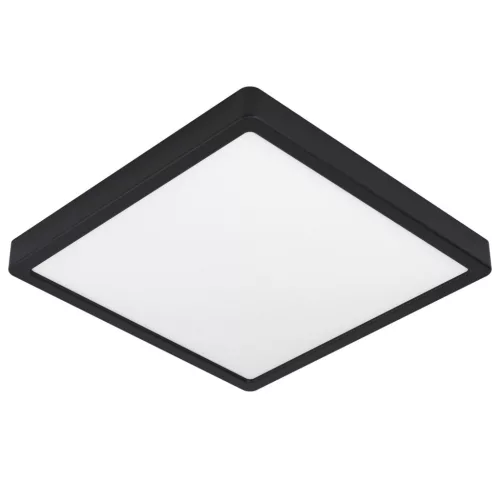 SCHRACK - FUEVA-Z DL 19,5W 2500lm CCT, 285x285, fekete falon kívüli lámpa Zigbee funkcióval - LI98854---