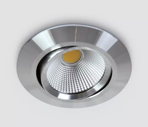 SCHRACK - Ina-A3 LED 12W 1100lm 830 IP20 700mA Dimm 38° alumínium 04 REC SPOTS ADJ LED - LID13443--