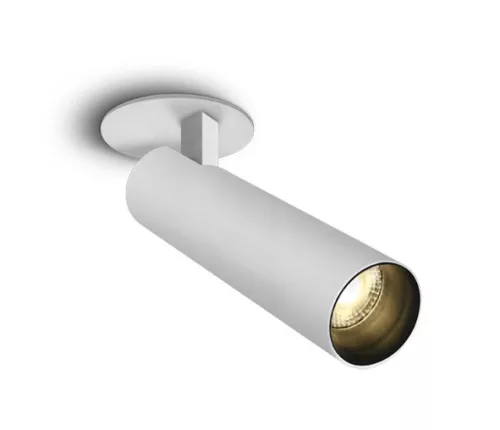 SCHRACK - Mizar LED 12W 1020lm 930 IP20 350mA Dimm 36° fehér süllyesztett spot, forgatható és dönthető, 350mA vezérlő nélkül, gyorscsatlakozó - LID15433--