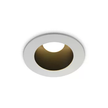   SCHRACK - Mewa LED 8W 480lm 830 IP20 220-240V 60° fehér-fekete süllyesztett mélysugárzó, 300mA vezérlővel - LID15469--