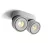 SCHRACK - Onda X-2 LED 16W 1200lm 830 IP20 220-240V 25° fehér fali- és mennyezeti lámpa, vezérlővel, forgatható és dönthető - LID15496--