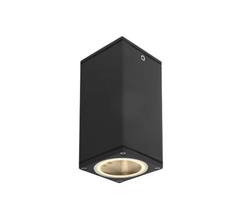 SCHRACK - Anka II 10W GU10 IP54 100-240V Dimm antracit fali- és mennyezeti lámpa - LID15570--