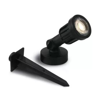   SCHRACK - Varese LED 5W 400lm 830 IP65 100-240V 38° fekete Kerti lámpatest - LID15873--