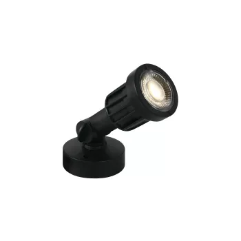   SCHRACK - Verese LED 5W 400lm 840 IP65 100-240V 38° fekete Kerti lámpatest - LID15874--