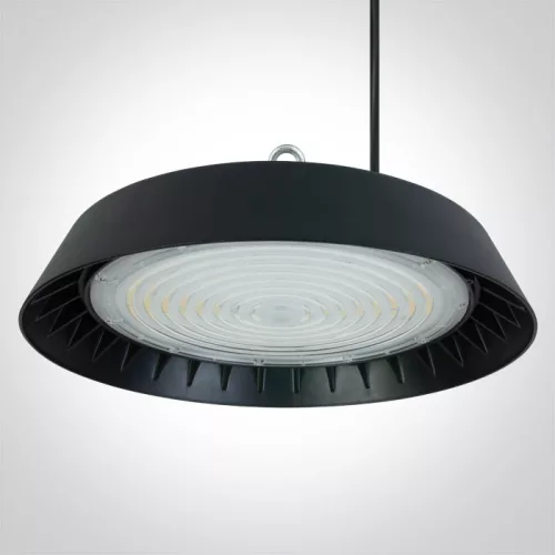SCHRACK - Kenny 6 120W/160W/200W(30000lm) 4K/4,7K/5,7K IP65 230V  fekete, 90°, 3 lépcsős dimmelés, 1,5m kábellel - LID17385--