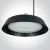 SCHRACK - Kenny 6 120W/160W/200W(30000lm) 4K/4,7K/5,7K IP65 230V  fekete, 90°, 3 lépcsős dimmelés, 1,5m kábellel - LID17385--