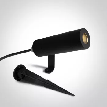   SCHRACK - 67538B/B/W fekete kerti spot  6,5W 700mA WW IP65 DarkLight 20 GARDEN&UNDERWATER - LID18087--