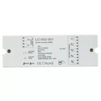 SCHRACK - LED RGBW vezérlő egység, RF vevő  - LILC002001