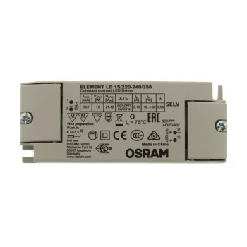   SCHRACK - LED OS - tápegység 15W/350mA LD (CC) MM IP20  - LINT005315