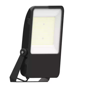   SCHRACK - CAPRI LED Basic 200W 22000lm 3000K aszimmetrikus IP65 fekete LED fényvető, 230VAC folyamatos üzemre, illetve 170-300VDC átmeneti üzemre (max. 10h!) - LITP0074--