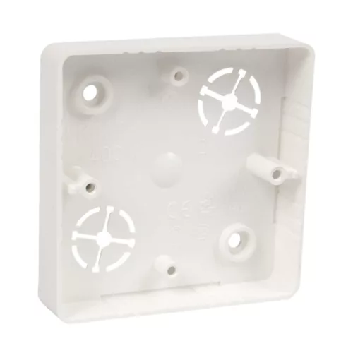 KOPOS ELEKTRO - LK 80R/1 HB - Szerelvény doboz (falon kívüli) Elosztódoboz 81x81x16mm