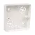 KOPOS ELEKTRO - LK 80R/1 HB - Szerelvény doboz (falon kívüli) Elosztódoboz 81x81x16mm