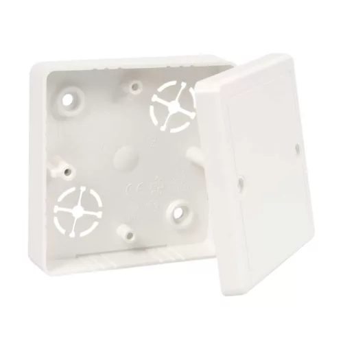 KOPOS ELEKTRO - LK 80R/2 HB - Szerelvény doboz (falon kívüli) Elosztódoboz + Fedél 81x81x16mm